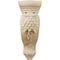 Ekena Millwork 4 1/4"W x 8"D x 13 1/4"H Holmdel Grapes & Vines Corbel, Rubberwood COR04X08X13HORW - alternate 3